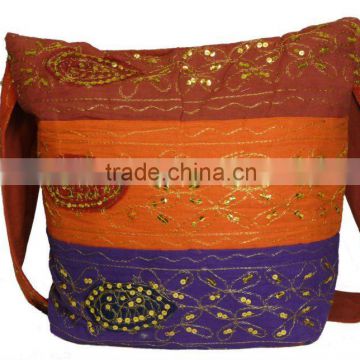 Hippie boho Indian Handcrafted Shoulder Sling Bag,bohemian hippie shoulder bags,bohemian shoulder sling bag
