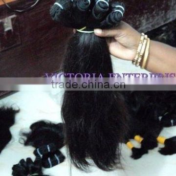 Indian A grade Virgin Remy straight weft hair extention