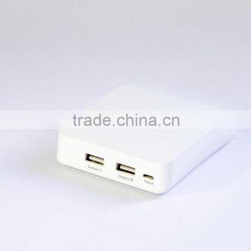 10400mah power bank with ce rohs 5v1a output and input