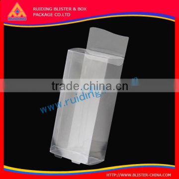 small high quality transparent plastic folding packing pvc box