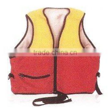 Yellow& Red Life Jacket