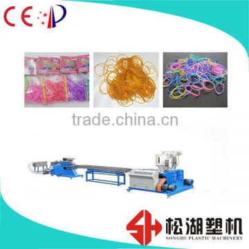 High efficient machine TPU/TPR/SBS rubber band extrusion line with high output