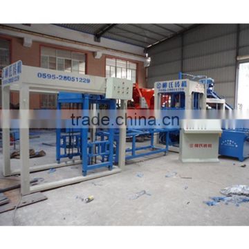 Fujian hydraulic compress hollow paving burned free block machine LS6-15