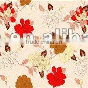 100% polyester printed twill fabric for bed