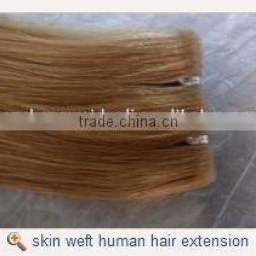 double drawn double sided skin weft remy hair human hair extension