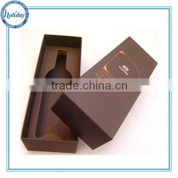 paperboard box for wine, red wine display packaging box, high quality cardboard box