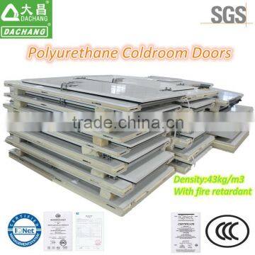 Cold room convex door with painted galvanized steel material