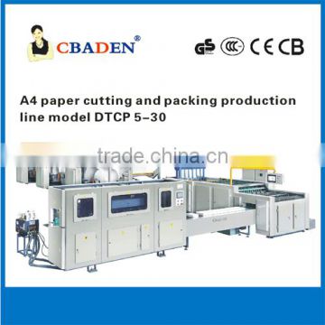 paper sheeting and packing machine line 75k