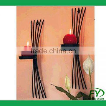 Gold supplier candle holder with low price