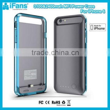 OEM For iPhone 6 Power Case MFI Approved 3100mAh & 2400mAh