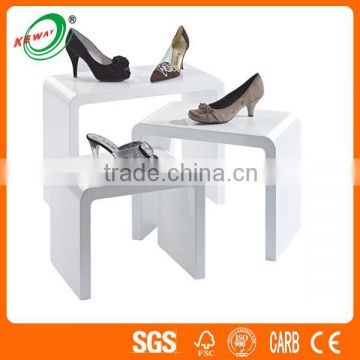 3 tier retail display table