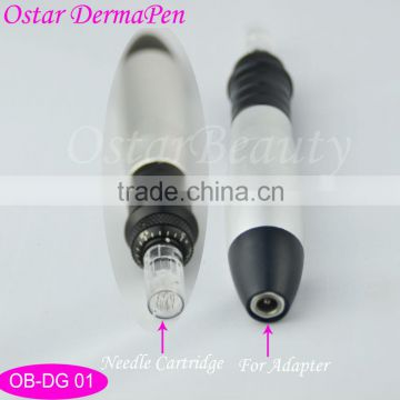 Vibrating dermaroller pen electric micro needle therapy
