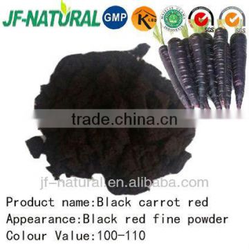 Black carrot red color value 100 110 manufacture ISO, GMP, HACCP, KOSHER, HALAL certificated.