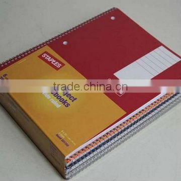 closeout 1-subject notebooks wide ruled 6pcs pack