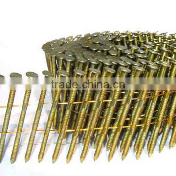 Polished Coil Roofing Nails From Guangzhou Supplier