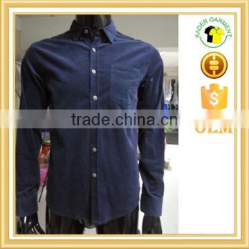 wholesale velvet shirts plain soft cotton shirts for men custom
