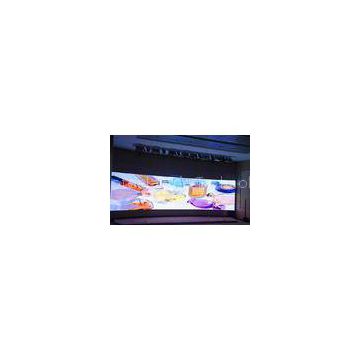 Video P10 Full Color Perimeter Advertising Boards , SMD3528 Led Adopted