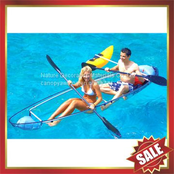 PC boat,PC canoe,transparent boat,PC clear boat,polycarbonate boat,small PC boat,new design boat-excellent water vehicle