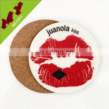 Best quality blank drink wood coaster for gifts