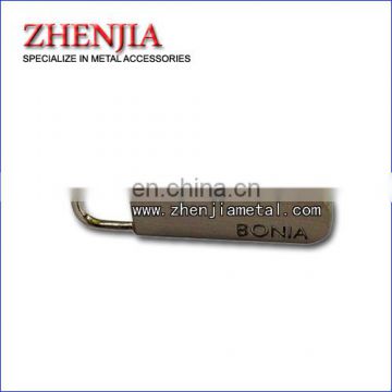 customised logo metal zipper puller