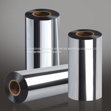 Hot selling 30 mic metalized CPP film VMCPP for cosmetics packaging