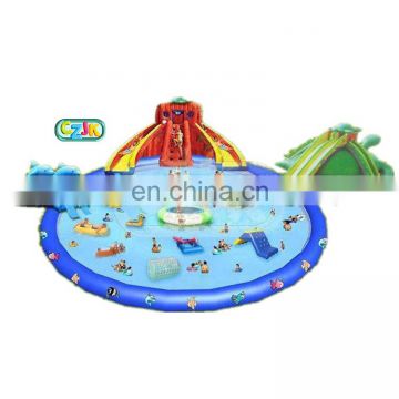 Turtle Dolphin Sea World china commercial inflatable water park for sale