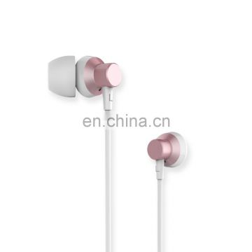 Remax RM-512 hot sell metallic in-ear headphone wired sports earphone with mic