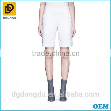 Manufacturer In China Wholesale Cheap Casual Women Stretch Linen Shorts
