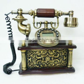 Resin antique rotary dial old style telephone