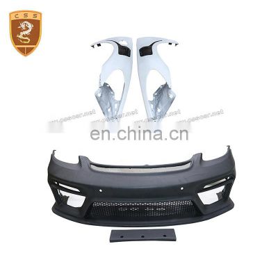 GT-4 Style Side Fenders Front Bumper Kit Suitable For Porsche 718 Boxster Cayman Full Body Kits