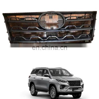 New Ariival Replacement plastic front car grille parts For Fortuner 2021 year