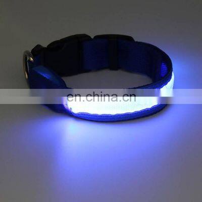 New Arrival Flashing safety Dog belt strap Customize Usb Rechargeable light up glow Waterproof Led Dog Leash china dog leash