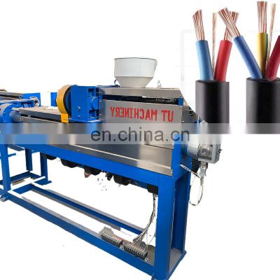 14/12/10/8 AWG cable making machine, AWG electric wire cable extruder making machine