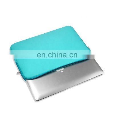 Custom Made 15.6 Inch Neoprene Laptop Sleeve with Zipper for Sale