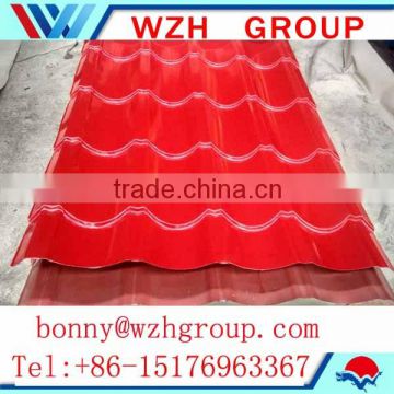 Prime any RAL color corrugated color steel sheet 0.25-0.6mm