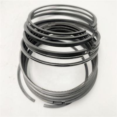 Custom forged practical flexible engine spare parts silver piston with piston rings 55574537 manufacturers
