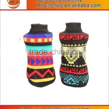 promotional knitted pets sweater customer logo and design