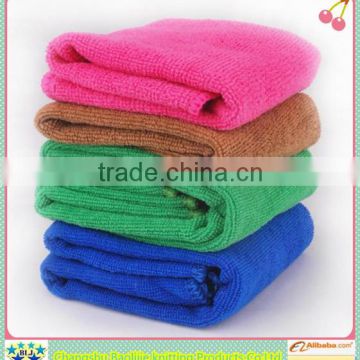 China alibaba supply colorful comfortable microfiber hotel towel bath towel set