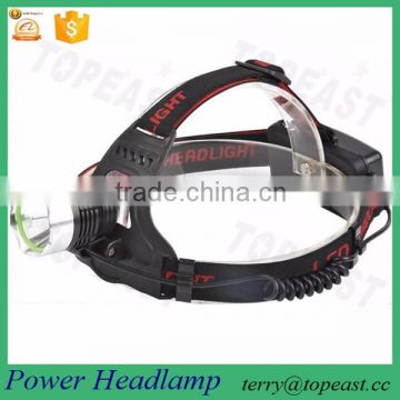 Headlamp Rechargeable LED Flashlight for Mining ,Camping, Hiking, Fishing