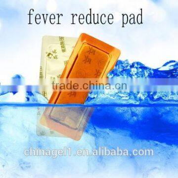 Fever reducing cooling gel pads/Ice cooling gel patch/ cooling pad