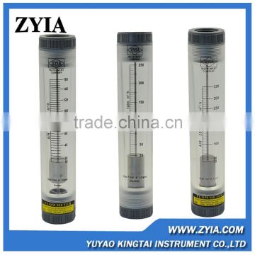 LZM-G Tube float water flow meter series for RO system with glass/plastics