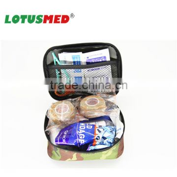 Home or hotel use first aid kit for emergency situation