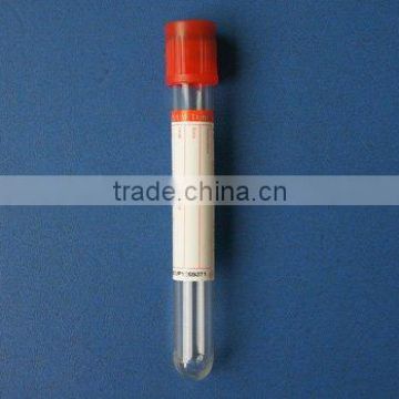 Disposible vacuum blood collection no additive tube (1ml-10ml)