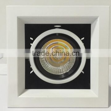 5W Square recessed grille light ceiling light 10w at 15w ceiling for south american ceiling