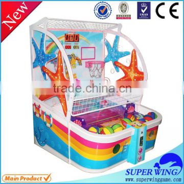 Luxury amusement new product animal coin game basketball
