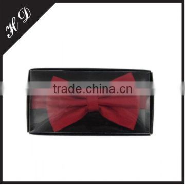 Small Custom Bow Tie PVC Gift Boxes For Sale
