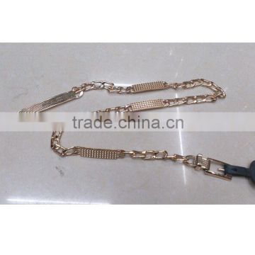 Hot sale metal waist belt chain Ladies chain belt chain belts and jewelry
