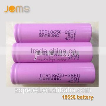 JOMO Jomotech 35amp 18650 or 18350 battery cell 2600/9020 mAh lithium ion e cig batteries