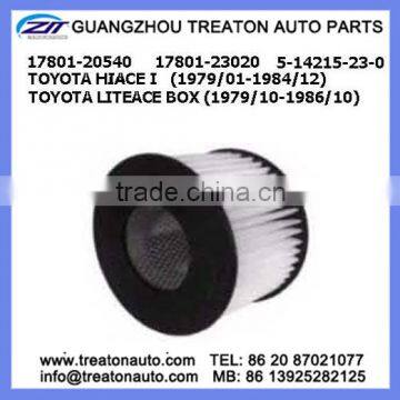 AIR FILTER 17801-20540 17801-23020 5-14215-23-0 FOR TOYOTA HIACE I 79-84 LITEACE BOX 79-86