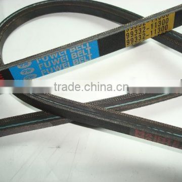 Classical wrapped rubber v belt,/belts factory